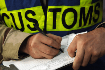 Customs Clearance Application — project cover